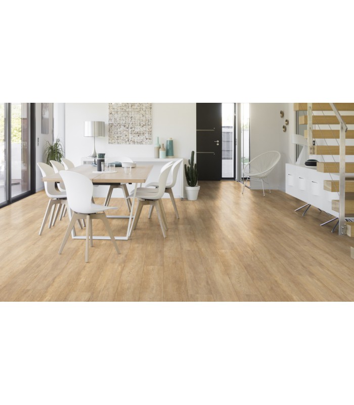 Lame PVC sol Creation 40 Honey Oak à coller - 184 mm x 1219 mm