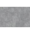 Dalle PVC sol Creation 40 à coller Bloom Uni Grey - 610 mm x 610 mm