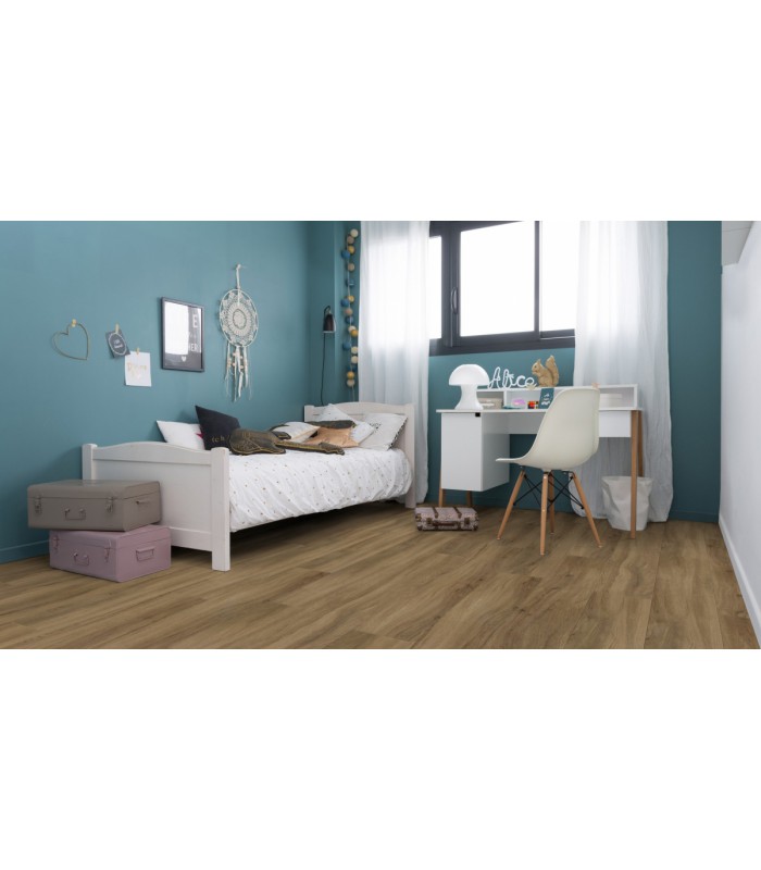 Dalle PVC sol Creation 55 Bloom Uni Grey - 610 mm X 610 mm