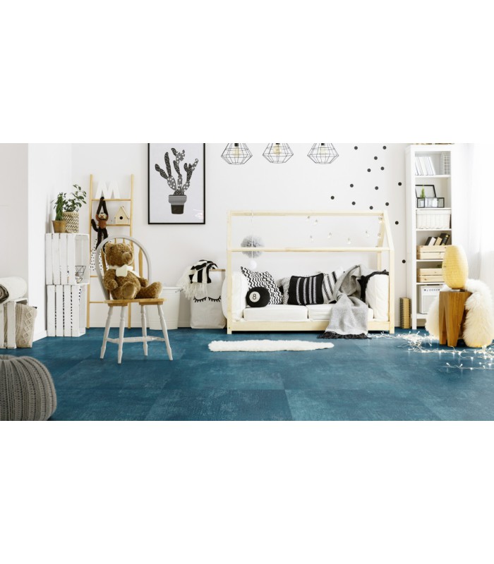 Dalle PVC sol Creation 55 Fabrik Mix Indigo - 610 mm X 610 mm