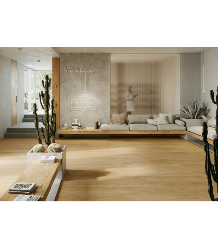 Dalle PVC sol Creation 55 Lounge Oak Naturel - 230 mm x 1500 mm