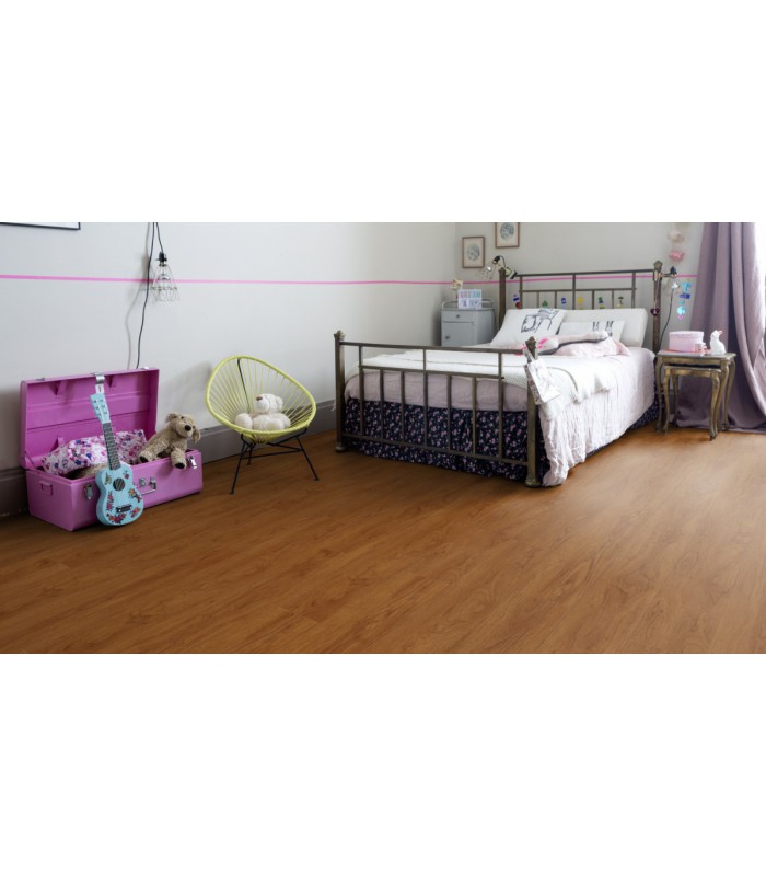 Dalle PVC sol Creation 55 Brownie - 184 mm x 1219 mm