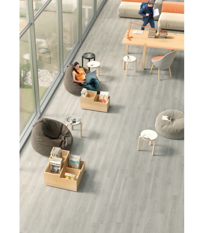 Dalle PVC sol Creation 55 Charming Oak Grey - 184 mm x 1219 mm