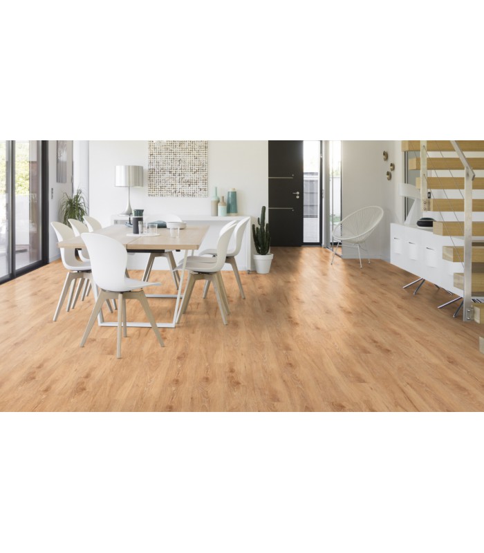 Dalle PVC sol Creation 55 White Lead Oak Blond - 184 mm x 1219 mm