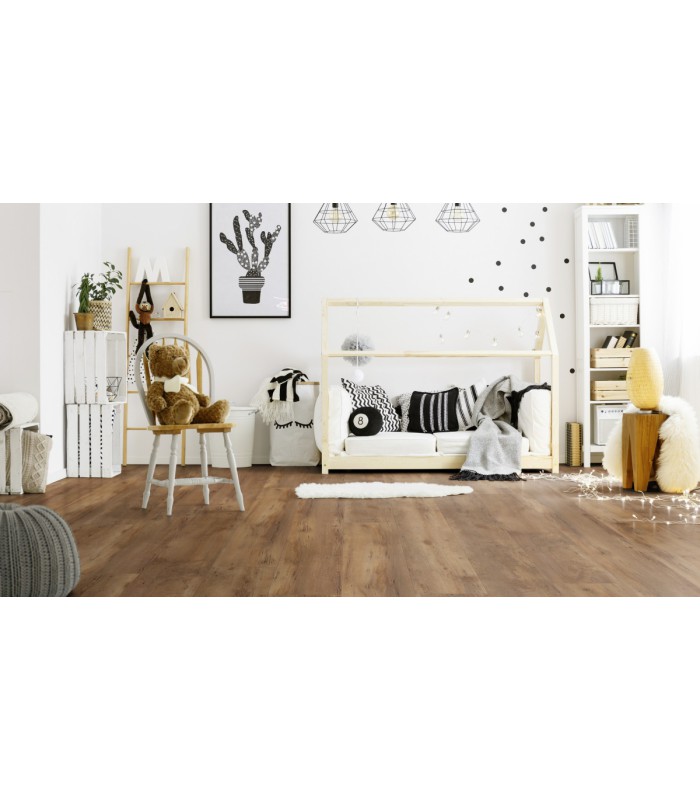 Dalle PVC sol Creation 40 Rigid Acoustic Rustic Oak - 229 mm x 1250 mm