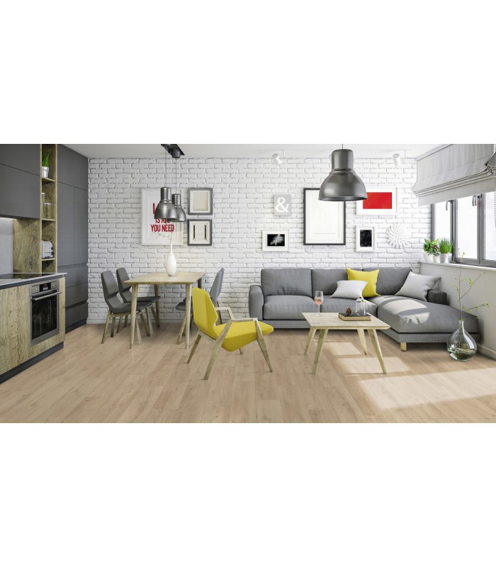 Dalle PVC sol Creation 55 Rigid Acoustic Twist - 177 mm x 1219 mm