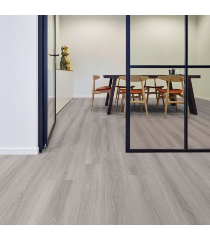 Modul Flex 70 - Lames Vinyles Auto-plombantes Chêne Riviera Gris - 1219 x 178 x 5 mm