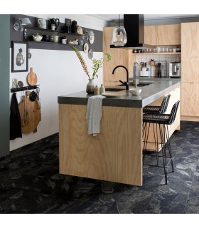 Dalles Vinyles - A coller - Moduleo Roots 55 - EIR 70998 Mustang slate - 98,6 x 49,3 cm