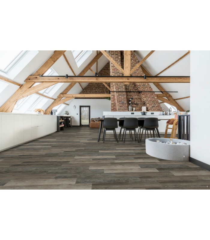 Lames PVC Essentials 1200 Coretec Blackstone Oak 07 - 1220x182x8mm 2,65m²