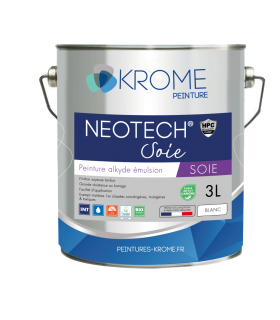 Krome Neotech Soie HPC Peinture de finition Alkyde - Intérieur Krome Neotech Soie HPC Peinture de finition Alkyde - Intérieur