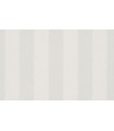 PAPIER PEINT SANS PVC RAYURE GRIS BLANC - 4EARTH - MELISSA - 10,05 X 0,53M