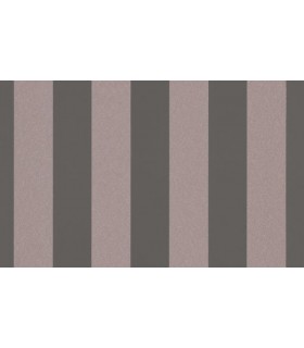 PAPIER PEINT SANS PVC RAYURE ROSE ANTHRACITE - 4EARTH - MELISSA - 10,05 X 0,53M