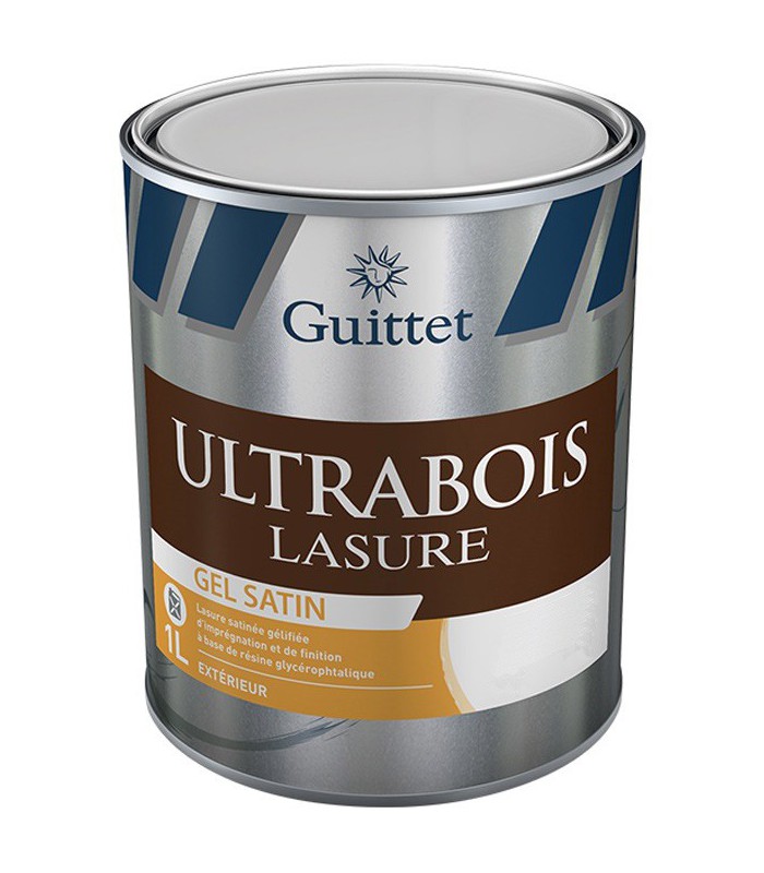 Guittet Ultrabois Lasure Gel satin Intérieur Extérieur