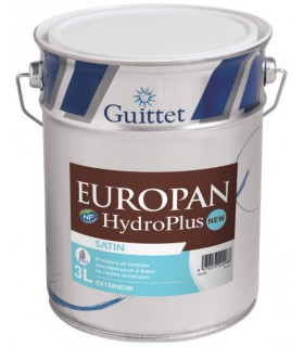Guittet Europan HydroPlus peinture bois microporeuse - intérieur extérieur