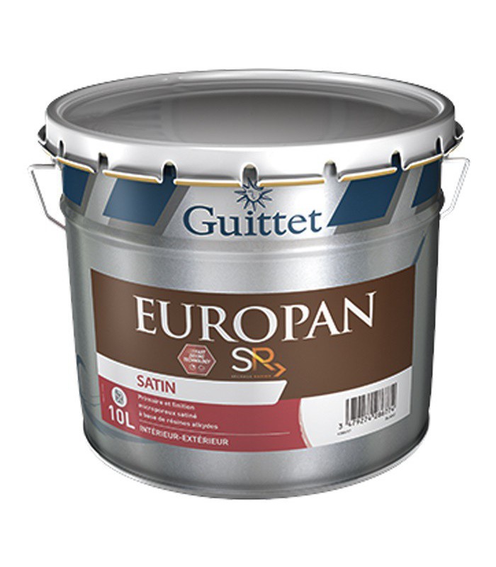 Guittet Europan SR Peinture microporeuse boiseries - Intérieur et extérieur - Séchage Rapide