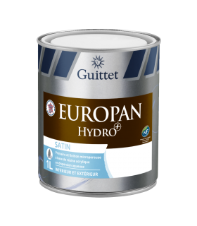 Guittet Europan Hydro+ Satin peinture bois microporeuse - intérieur extérieur