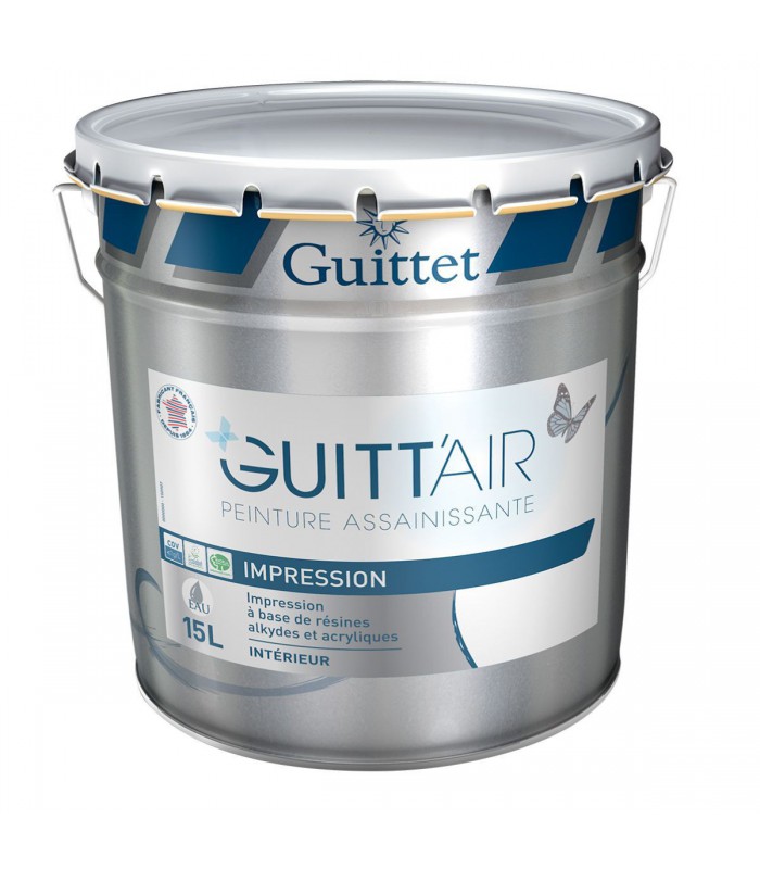 Guittet Guitt'Air Peinture d'Impression Opacifiante Murs et Plafonds