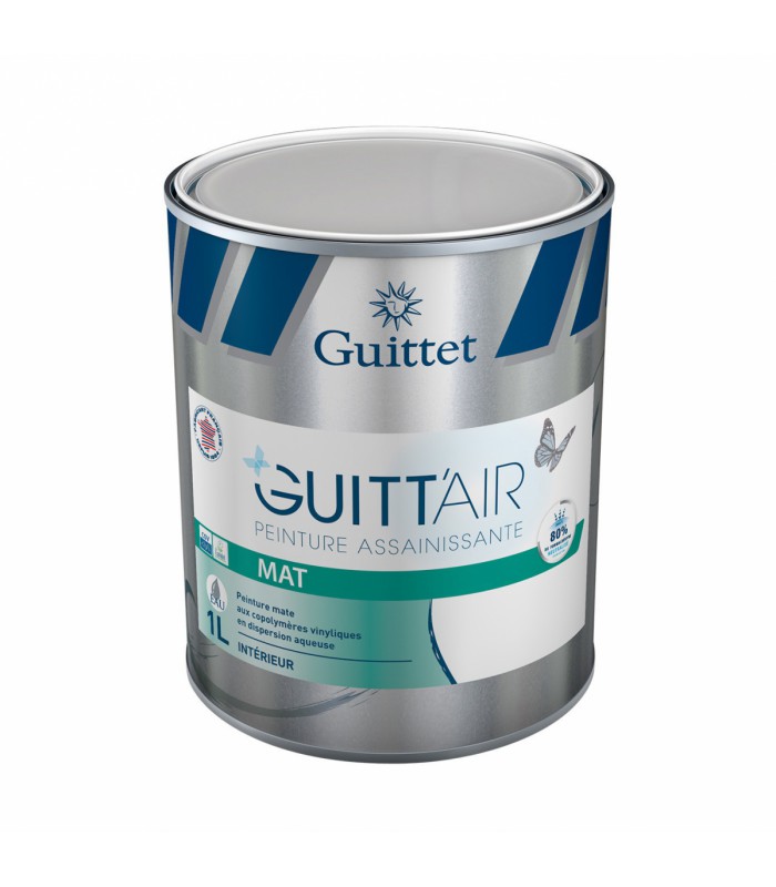 Guittet Guitt'Air Mat Peinture Assainissante Murs et Plafonds