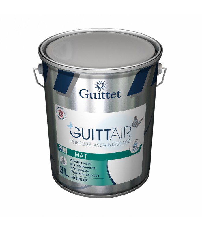 Guittet Guitt'Air Mat Peinture Assainissante Murs et Plafonds