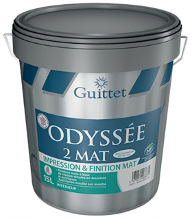 Guittet Odyssée 2 Mat Peinture Impression et Finition Murs et Plafonds anti moisissures