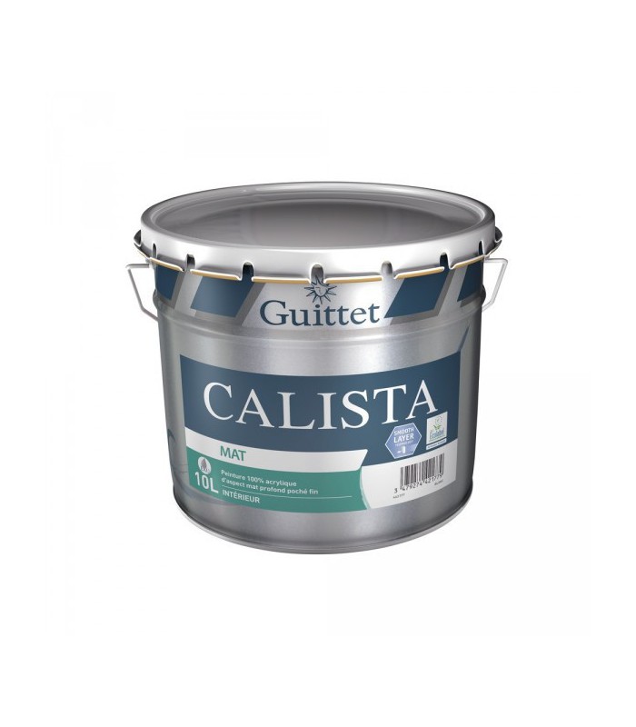 Guittet Calista Peinture Mate Impression et Finition Murs et Plafonds – Haute Performance