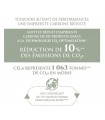 Peinture Satinea+ Velours Bas Carbone Guittet - Blanc et teinte