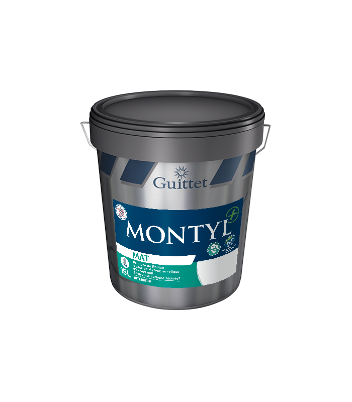 Guittet Montyl+ Bas Carbone Peinture de Finition - Blanc Mat