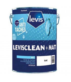 Levis Levisclean+ Mat Peinture Acrylique Effet Perlant Anti Taches - Surfaces Murales - Intérieur