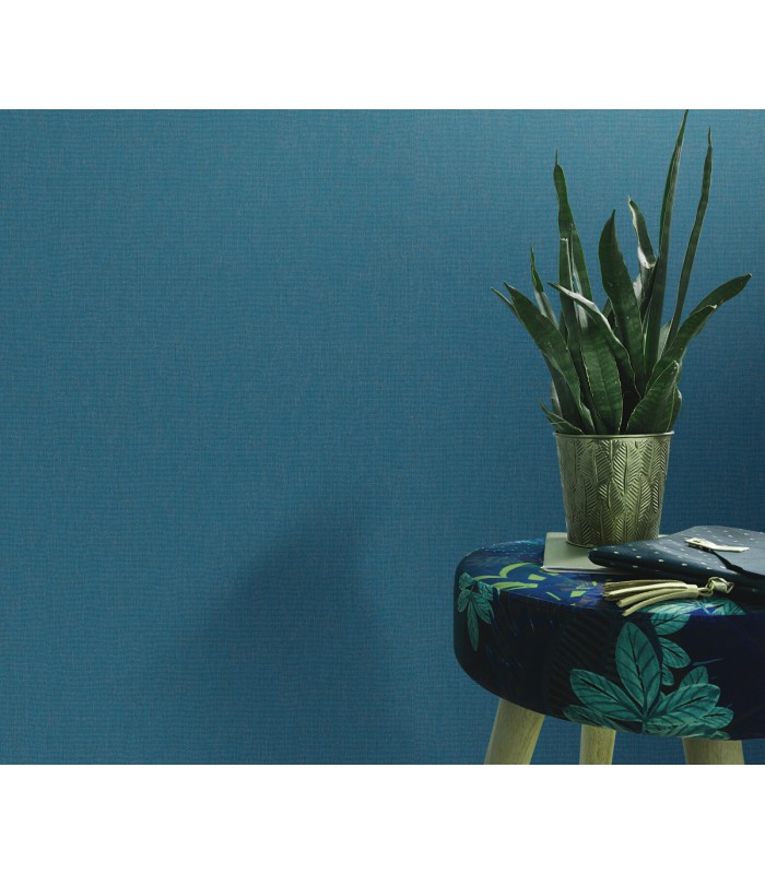 Papier peint Erismann, Collection Martinique - Intissé grainé, Décor : BAMBOU FOND NOIR