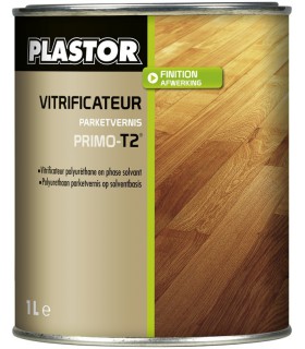 Plastor vitrificateur polyuréthane Primo -T2- Extra mat - Aspect Brut
