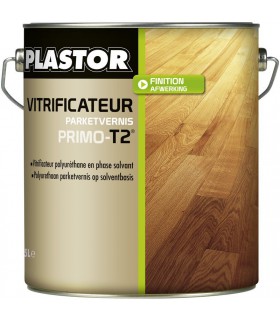 Plastor vitrificateur polyuréthane Primo -T2- Extra mat - Aspect Brut