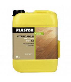 Plastor Vitrificateur polycarbonate Pur -T2- Extra mat - Aspect Brut