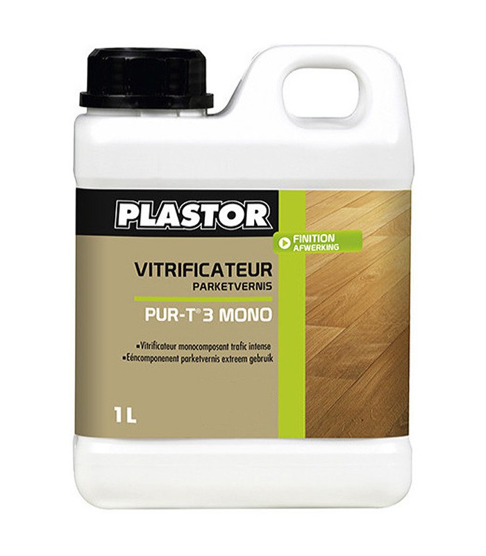 Plastor Vitrificateur Monocomposant Pur -T3- Mono Extra-Mat - Aspect Brut
