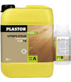 Plastor Vitrificateur Duo Pur - T4 - Extra-Mat - Aspect Brut