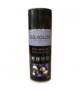 Delkolor Peinture Aérosol Effet Métallisé 400 ml