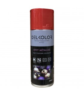 Delkolor Peinture Aérosol Effet Métallisé 400 ml