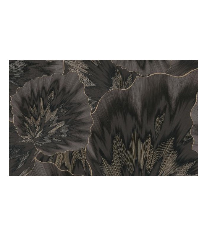 PAPIER PEINT INTISSE BLISS NOIR - SPOTLIGHT 2 - 10,05 X 0,53M
