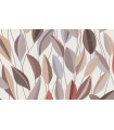 PAPIER PEINT INTISSE FOLIAGE MARRON BEIGE - GENTLE - 10,05 X 0,53M