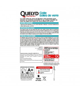 Colle toiles de verre murs - Quelyd