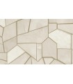 PAPIER PEINT INTISSE MOSAIQUE BEIGE - ELLE DECORATION 4 - 10,05 X 0,53M