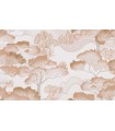 PAPIER PEINT INTISSE GOLDEN GROVE TERRACOTTA - ELLE DECORATION 4 - 10,05 X 0,53M