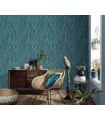 Papier peint Erismann, Collection Martinique - Intissé grainé, Décor : BAMBOU VERT CELADON
