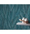 Papier peint Erismann, Collection Martinique - Intissé grainé, Décor : BAMBOU VERT CELADON