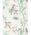 Papier peint Erismann, Collection Martinique - Intissé grainé, Décor : EXOTIC BLEU FONCE