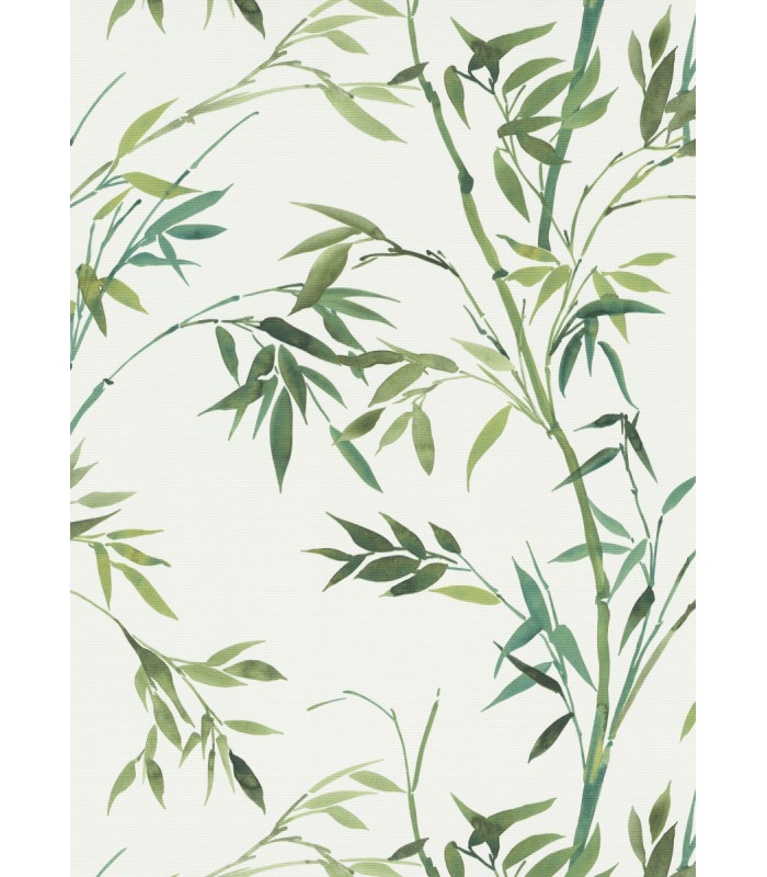 Papier peint Erismann, Collection Martinique - Intissé grainé, Décor : HARMONY BLANC