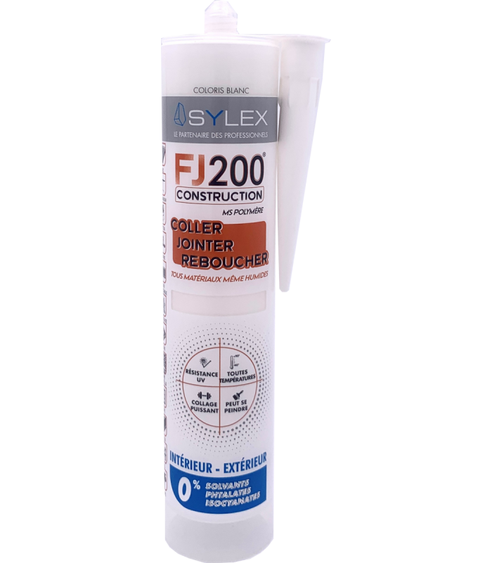 Mastic Coller, Jointer et Sceller 290ml Sylex Construction FJ 200