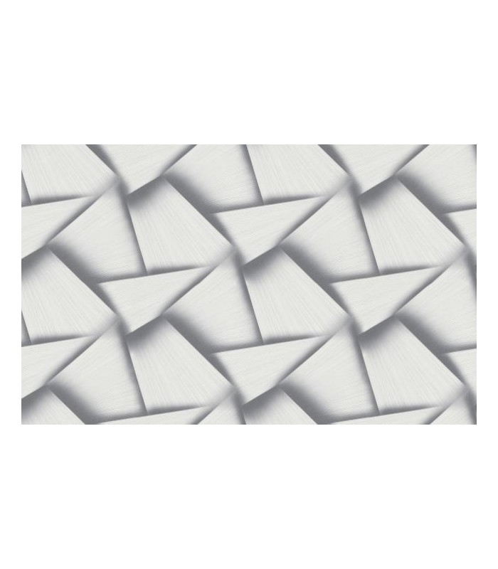 PAPIER PEINT INTISSE POSE 3D GRIS - SPOTLIGHT 2 - 10 X 1,06M