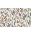 PAPIER PEINT INTISSE FOLIAGE VERT GREGE - GENTLE - 10 X 1,06M