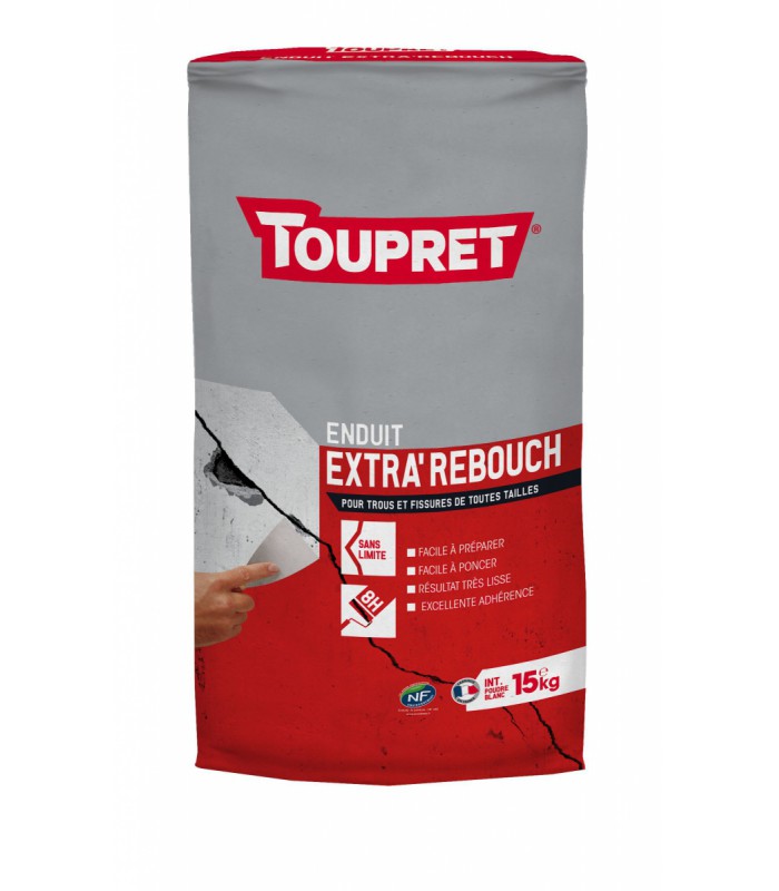 Toupret enduit de rebouchage Extra'Rebouch poudre sac