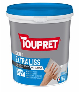 Enduit Extra'Liss pâte Toupret extra